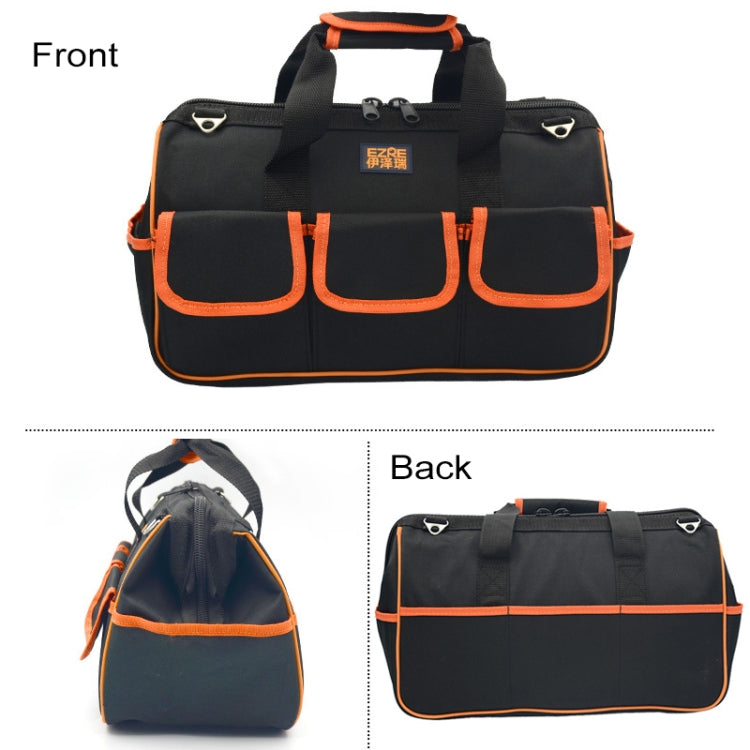 EZRE Multi-function Oxford Cloth Electrician Belt Pouch Maintenance Tools Handbag Shoulder Bag Convenient Tool Bag, Size : 17 inch, Size : 17 inch (EZRE)
