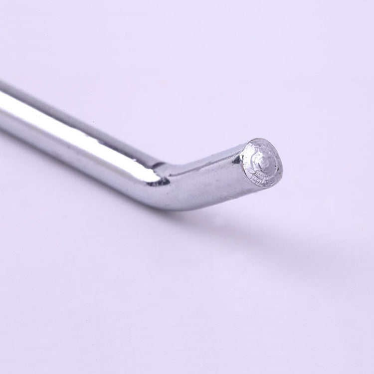 10pcs 3.5mm Supermarket Iron Grid Shelf Hook, Length: 15cm, 3.5mm  15cm
