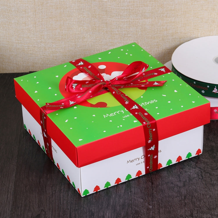 Christmas Gift Box Flowers Packing Coloured Ribbon , Size: 91m x 2cm, Coloured Ribbon