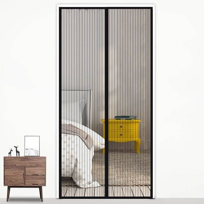 Magnetic Door Curtain Mosquito-proof Screen Door Curtain, Size:190x100cm, Size:190x100cm(Beige), Size:190x100cm(White), Size:190x100cm(Black), Size:190x100cm(Coffee)
