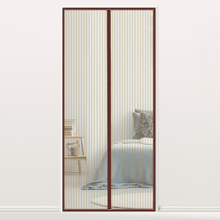 Magnetic Door Curtain Mosquito-proof Screen Door Curtain, Size:190x100cm, Size:190x100cm(Beige), Size:190x100cm(White), Size:190x100cm(Black), Size:190x100cm(Coffee)