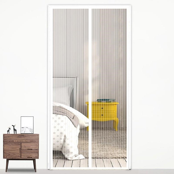 Magnetic Door Curtain Mosquito-proof Screen Door Curtain, Size:190x100cm, Size:190x100cm(Beige), Size:190x100cm(White), Size:190x100cm(Black), Size:190x100cm(Coffee)