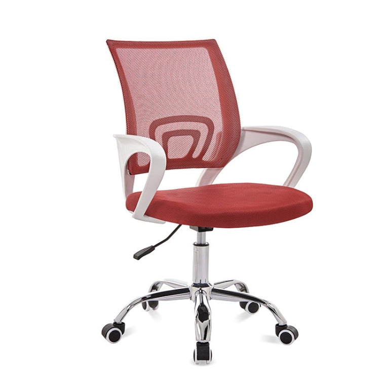 9050 Computer Chair Office Chair Home Back Chair Comfortable White Frame Simple Desk Chair, White Frame(Blue), White Frame(Red), White Frame(Black), White Frame(Orange), White Frame(Green)