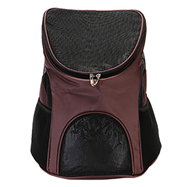 Portable Folding Nylon Breathable Pet Carrier Backpack, Size: 45 x 36 x 31cm, Size: 45 x 36 x 31cm Black, Size: 45 x 36 x 31cm Coffee, Size: 45 x 36 x 31cm Blue, Size: 45 x 36 x 31cm Red