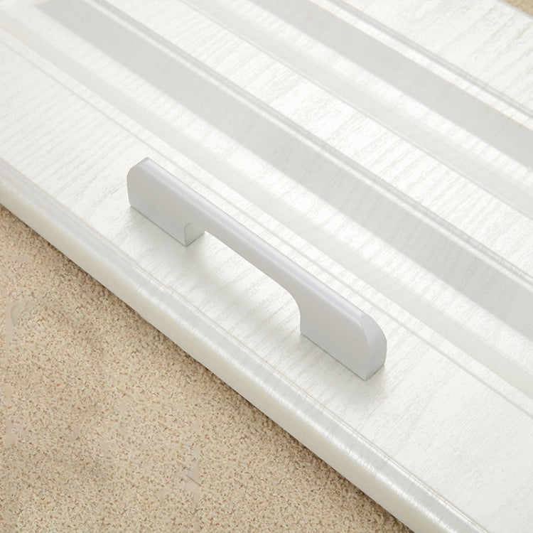2049-96 Drawer Cabinet Door Aluminum Alloy Handle Straight Door Handle, 2049-96 (White)