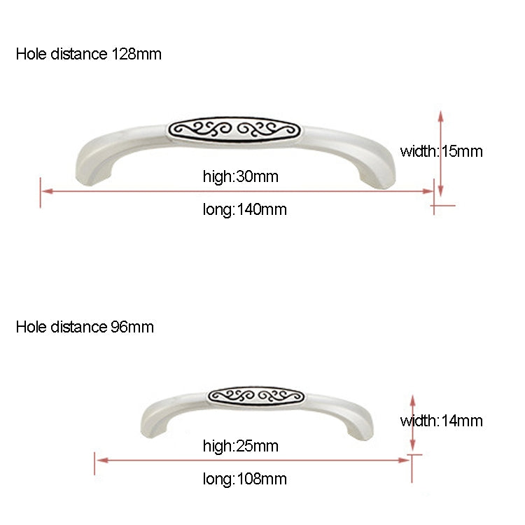 4086-96 Stainless Steel Cabinet Door Drawer Handle, 4086-96