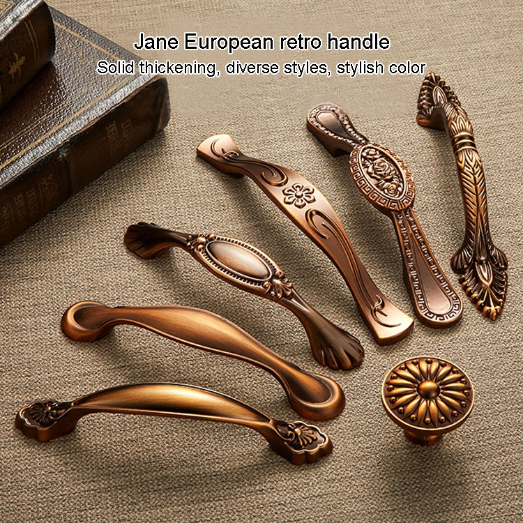 6234-128 American Pastoral Coffee Retro Cabinet Handle, 6234-128