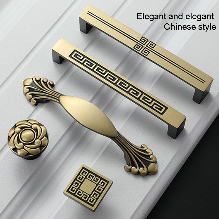 1006-128 Cabinet Wardrobe Door Handle Solid Copper Door Handle, 1006-128