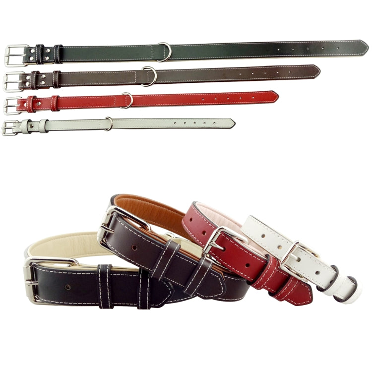 Leather Pet Dog Collar Pet Products Big Dog Collar, Size: XL, 3 * 60cm, Size: XL