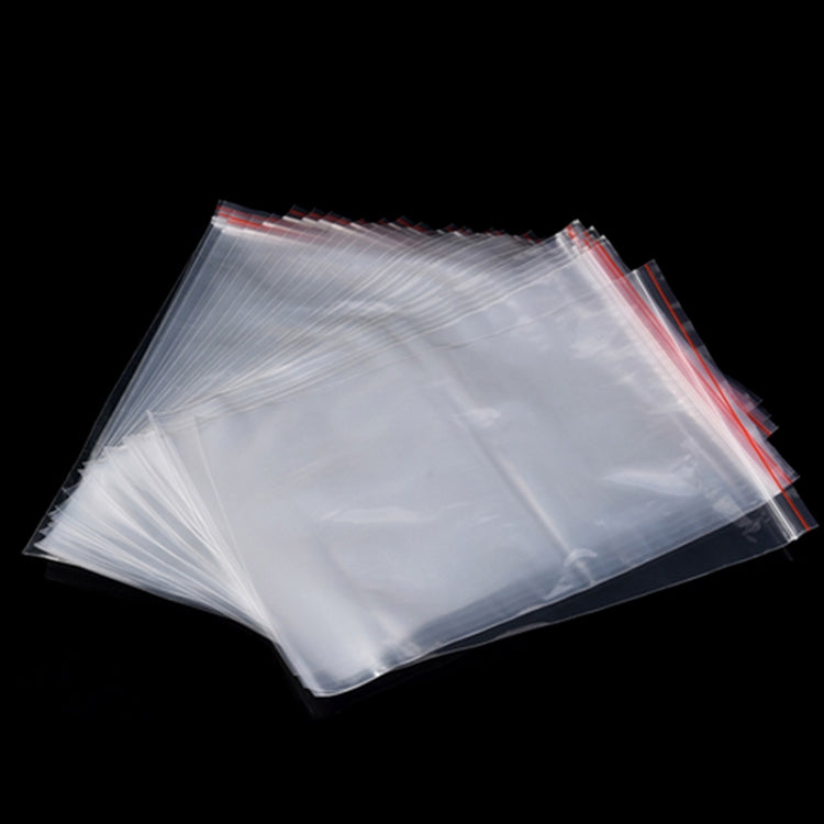 100pcs/pack PE Self Sealing Clear Zip Lock Packaging Bag, 5cm x 7cm, Custom Printing and Size are welcome, 5*7cm