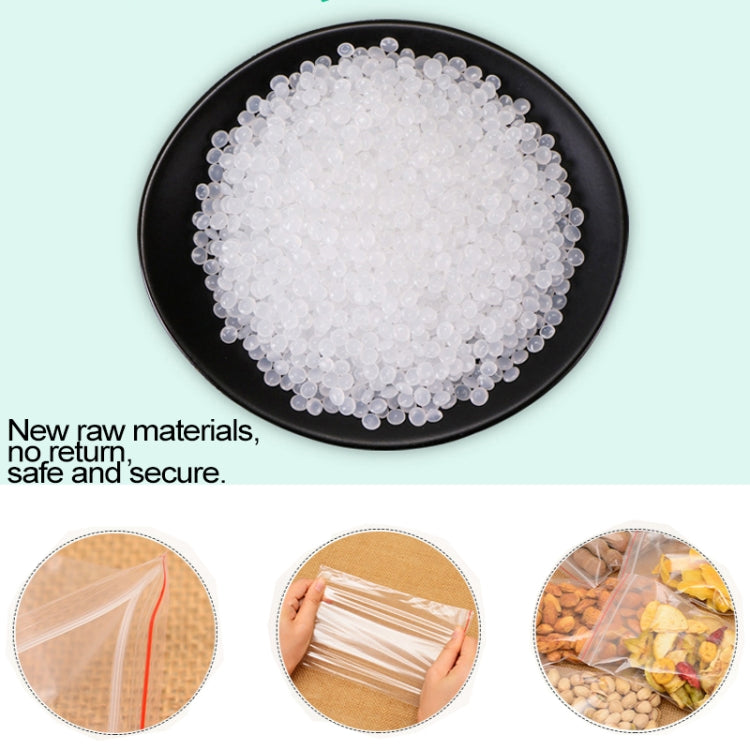 100pcs/pack PE Self Sealing Clear Zip Lock Packaging Bag, 5cm x 7cm, Custom Printing and Size are welcome, 5*7cm