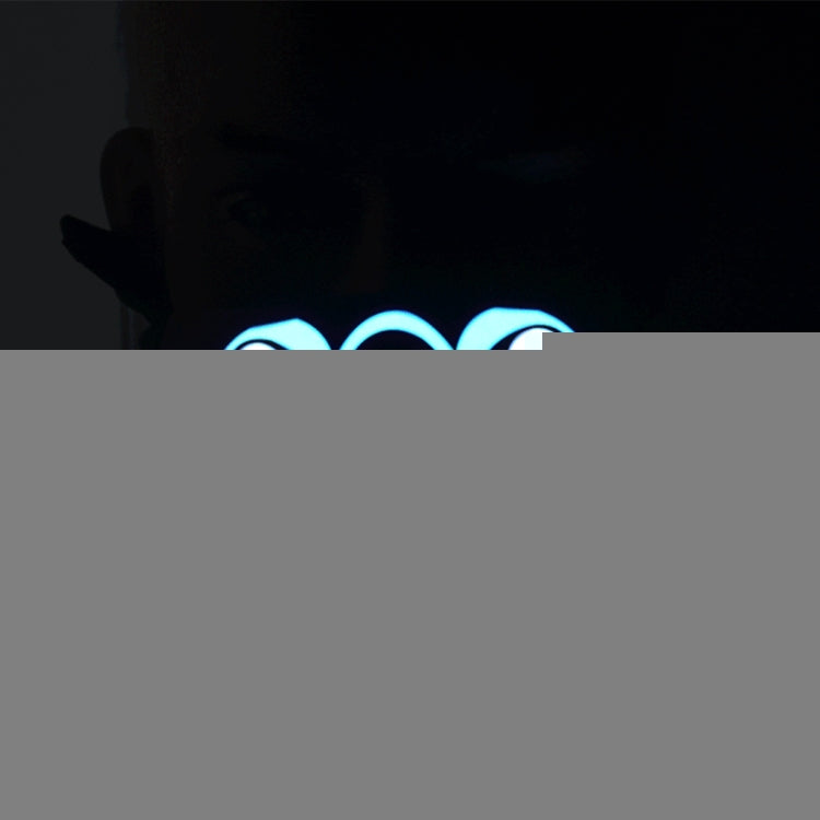 FG-MA-027 Halloween Mask Voice Control LED Cold Light Terror Cosplay Mask, FG-MA-027