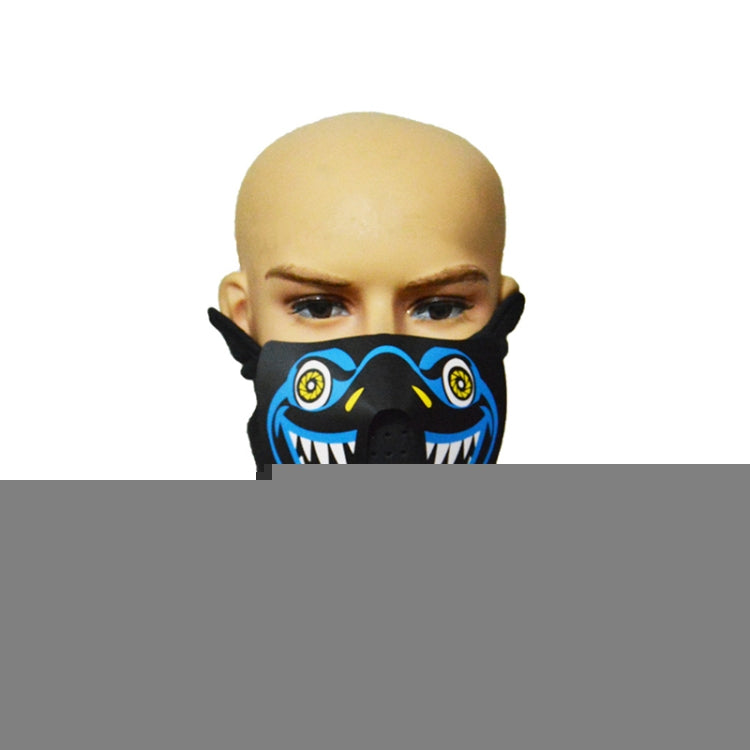 FG-MA-027 Halloween Mask Voice Control LED Cold Light Terror Cosplay Mask, FG-MA-027