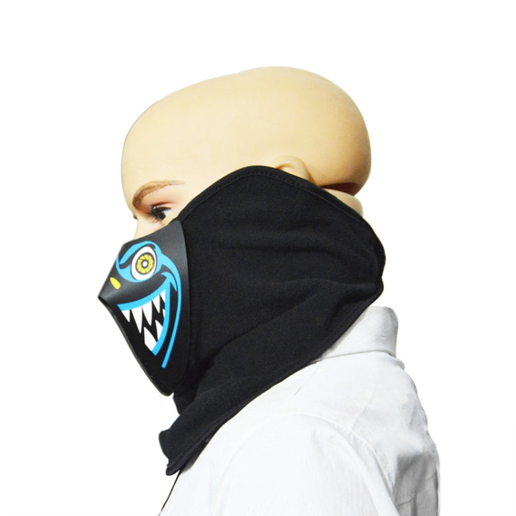 FG-MA-027 Halloween Mask Voice Control LED Cold Light Terror Cosplay Mask, FG-MA-027