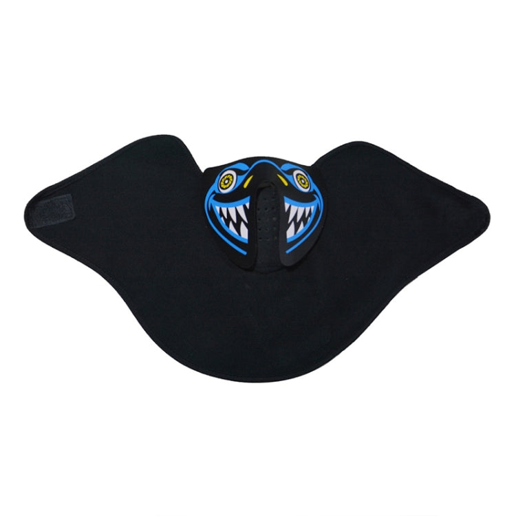 FG-MA-027 Halloween Mask Voice Control LED Cold Light Terror Cosplay Mask, FG-MA-027