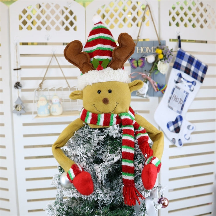 CX20206 Santa Claus Pattern Christmas Tree Pendant Decoration, Size: S, Size: S