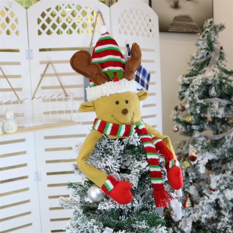 CX20206 Santa Claus Pattern Christmas Tree Pendant Decoration, Size: S, Size: S