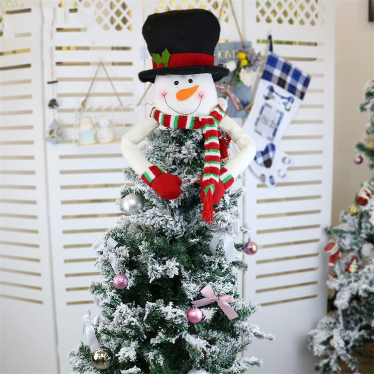 CX20206 Santa Claus Pattern Christmas Tree Pendant Decoration, Size: S, Size: S