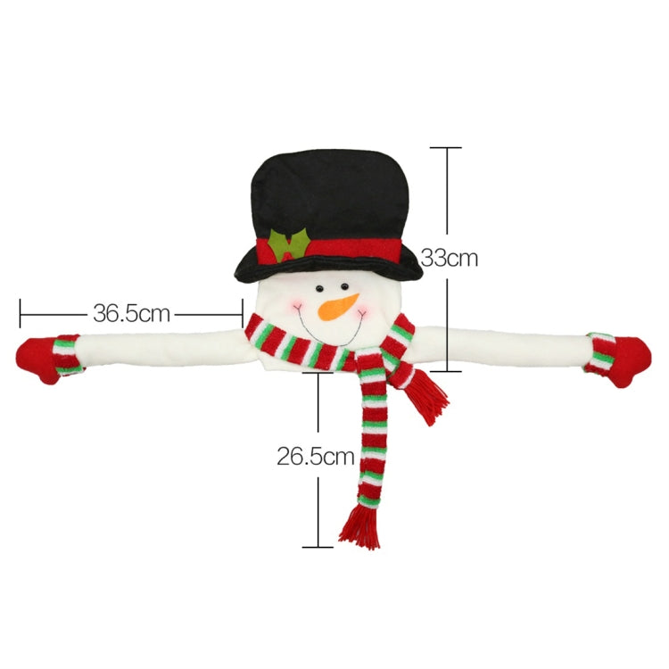 CX20206 Santa Claus Pattern Christmas Tree Pendant Decoration, Size: S, Size: S