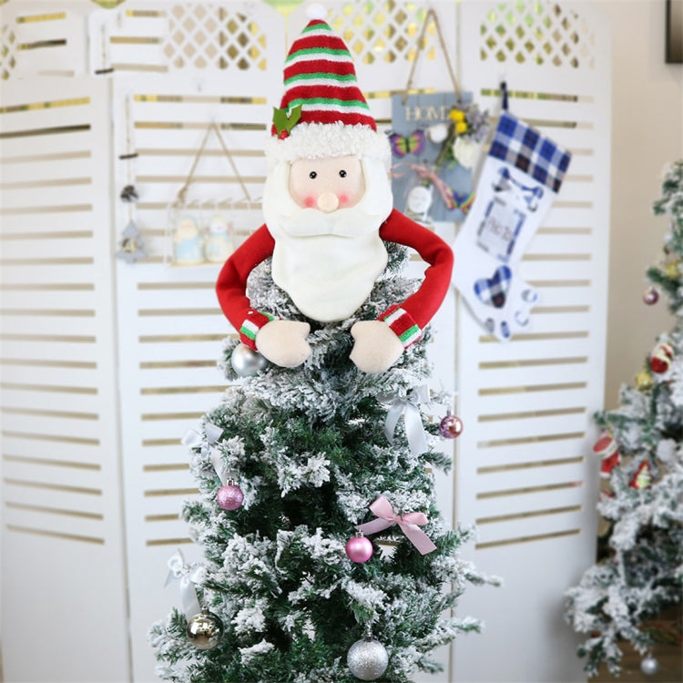 CX20206 Santa Claus Pattern Christmas Tree Pendant Decoration, Size: S, Size: S