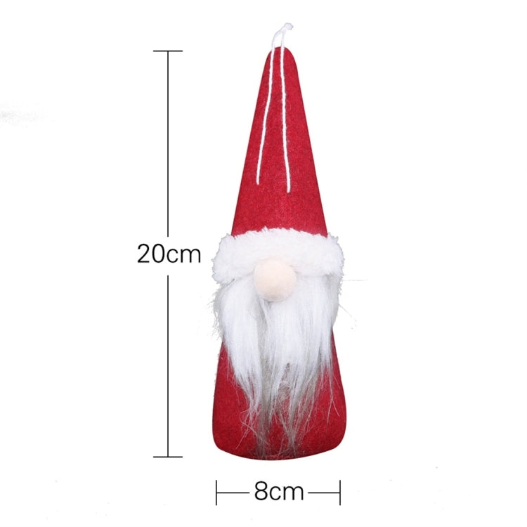 CX20213 Square Faceless Doll Christmas Tree Pendant Decoration, Square