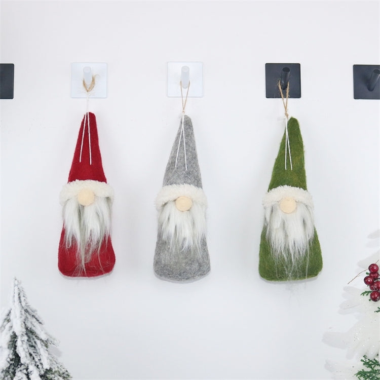 CX20213 Square Faceless Doll Christmas Tree Pendant Decoration, Square