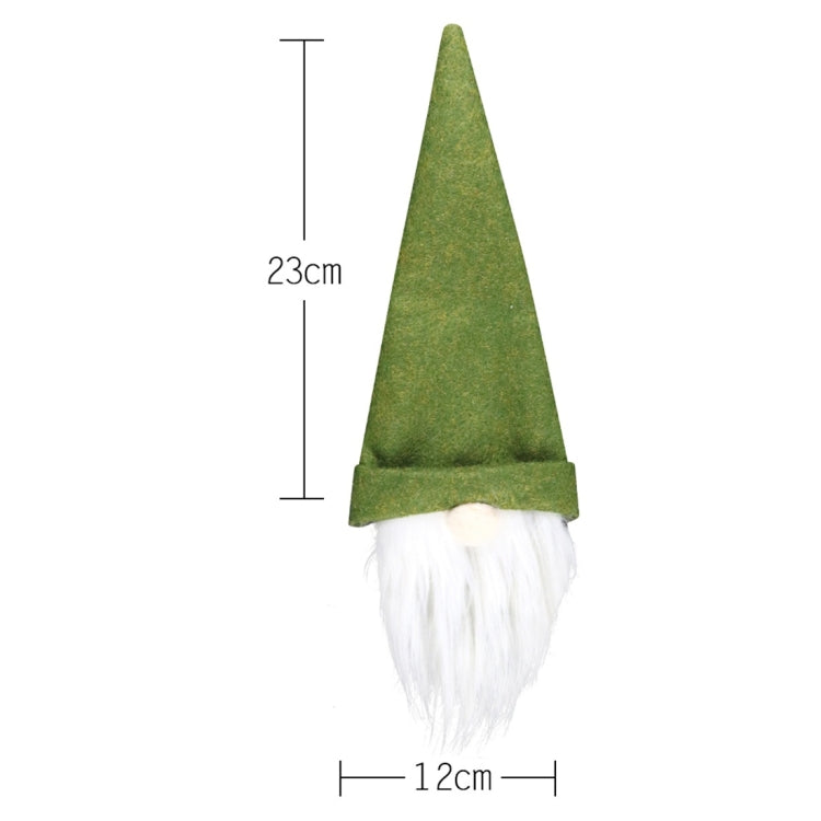 2 PCS CX20214 Faceless Doll Wine Bottle Bag Christmas  Decoration