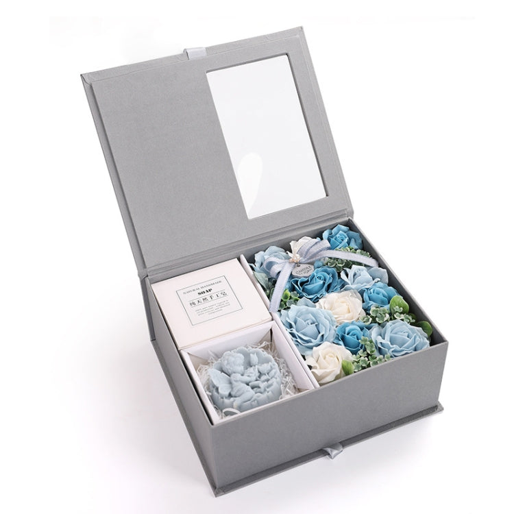 Creative Valentine Day Gift Soap Flower Rose Gift Box Souvenir