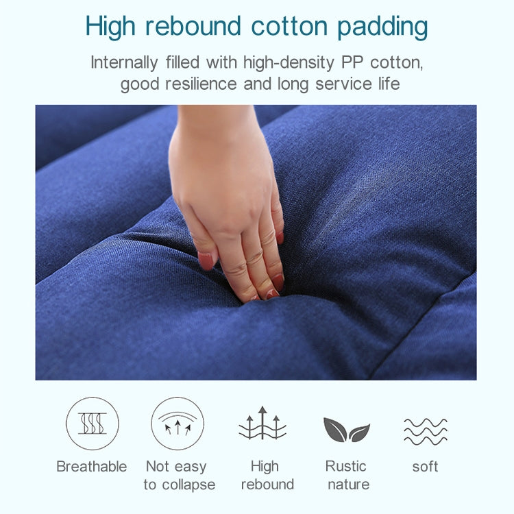 C5 Lazy Sofa Bed Bedroom Leisure Armrest Recliner Single Sofa Recliner, 175x56x17cm (Navy Blue), 175x56x17cm (Coffee), 175x56x17cm (Green), 175x56x17cm (Grey)