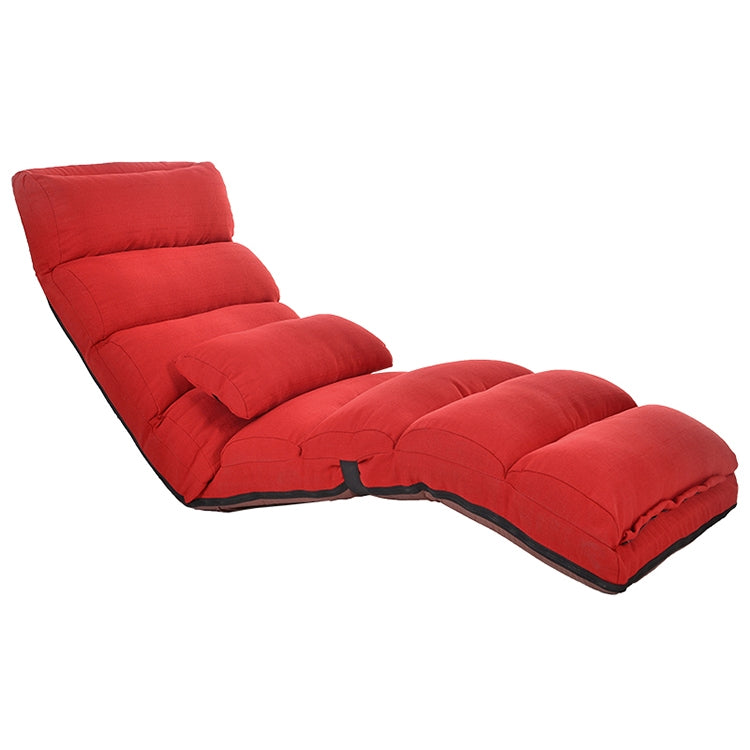 C1 Lazy Couch Tatami Foldable Single Recliner Bay Window Creative Leisure Floor Chair, Size: 175x56x20cm, 175x56x20cm (Rose Red), 175x56x20cm (Red), 175x56x20cm (Purple), 175x56x20cm (Lake Blue), 175x56x20cm (Khaki), 175x56x20cm (Green)                ...