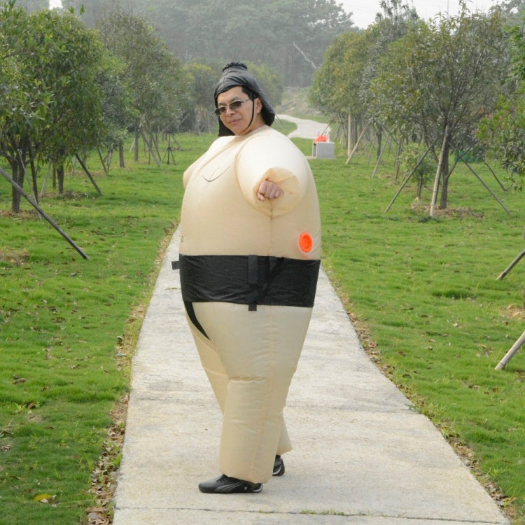 Adult Inflatable Sumo Costume Halloween Christmas Festival Party Carnival Inflated Clothes Wrestler Costumes, Adult Inflatable