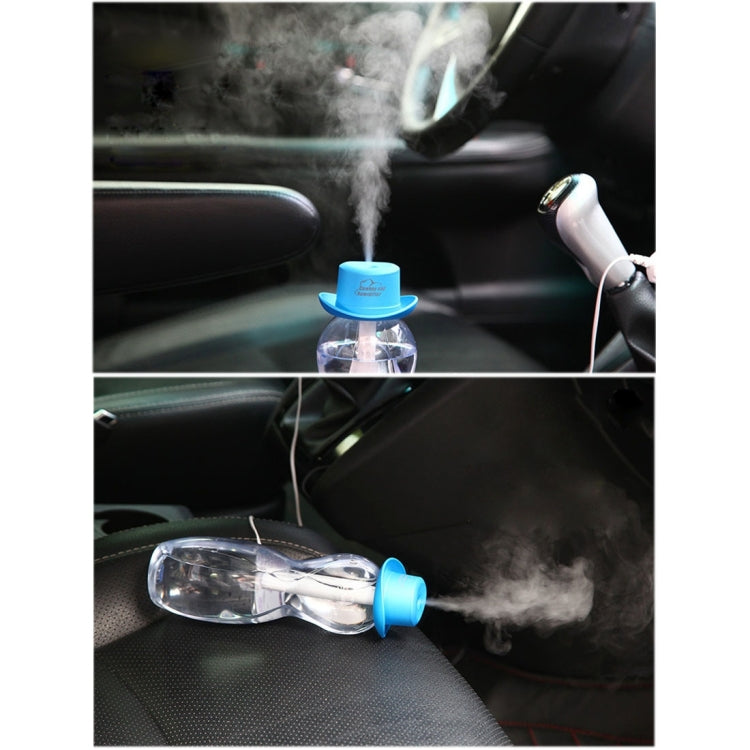 DC 5V USB Cowboy Cap Mini Humidifier Aromatherapy Air Purifier Humidifier for Office / Home Room / Car / Travel, Cowboy Cap Mini Humidifier