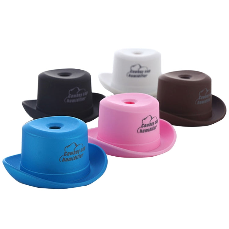 DC 5V USB Cowboy Cap Mini Humidifier Aromatherapy Air Purifier Humidifier for Office / Home Room / Car / Travel, Cowboy Cap Mini Humidifier
