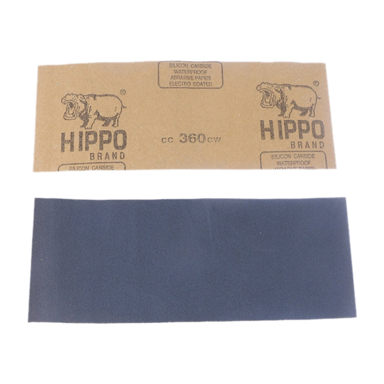 10pcs Grit 1200 Wet And Dry Polishing Grinding Sandpaper，Size: 23 x 9cm, Grit 1200