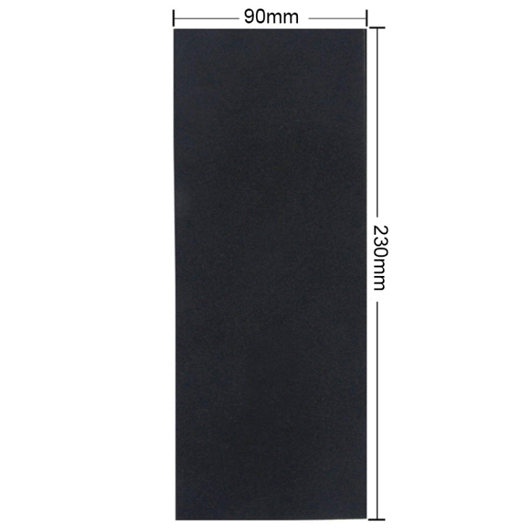 10pcs Grit 1200 Wet And Dry Polishing Grinding Sandpaper，Size: 23 x 9cm, Grit 1200