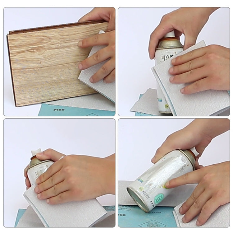 10pcs Grit 1500 Wet And Dry Polishing Grinding Sandpaper，Size: 23 x 9cm, Grit 1500