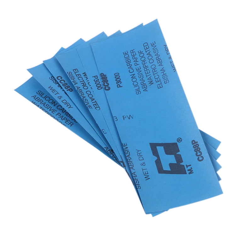 10pcs Grit 150 Wet And Dry Polishing Grinding Sandpaper，Size: 23 x 9cm, Grit 150