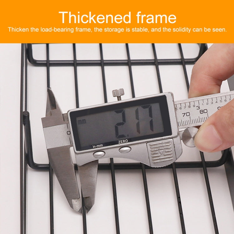 20cm Kitchen Punch-free Wall Mount Seasoning Storage Rack, 20cm