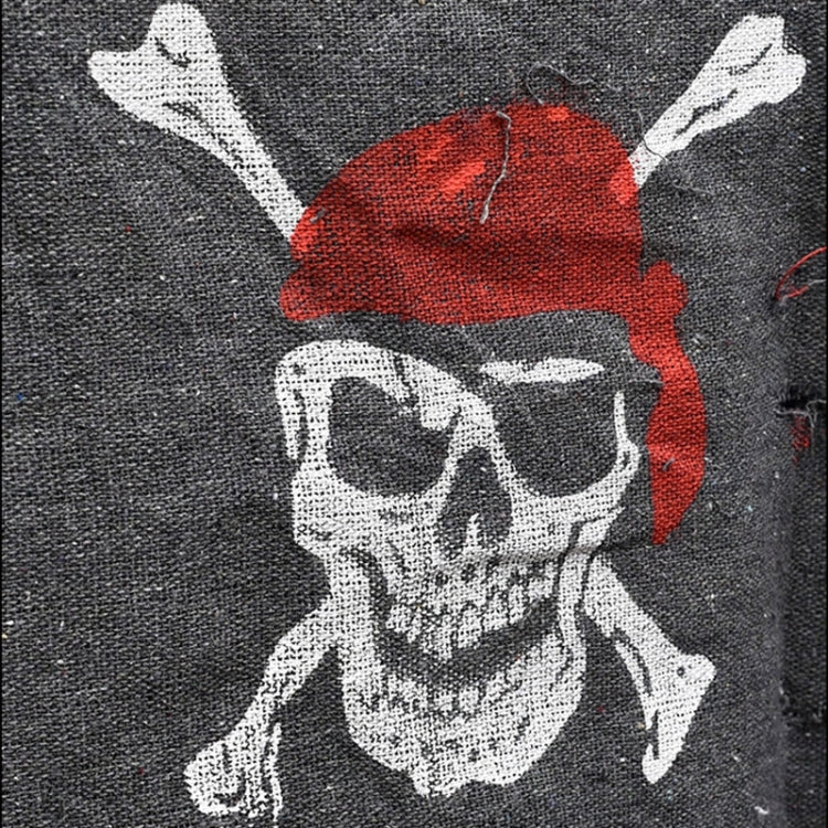 Halloween Decoration Jolly Roger Skull Banner Pirate Flag Party Supplies, Large Size: 76 x 90cm, Large Size: 76 x 90cm