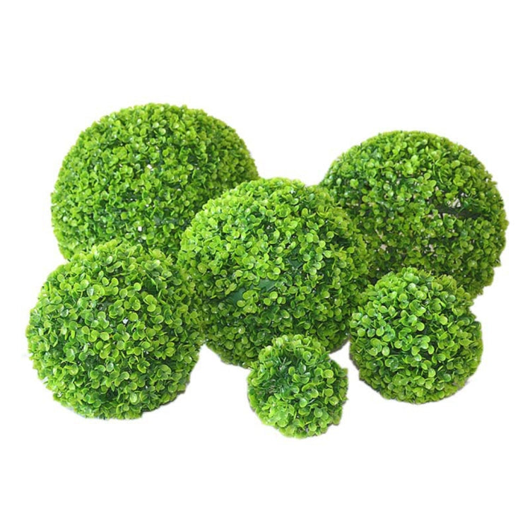 Artificial Aglaia Odorata Plant Ball Topiary Wedding Event Home Outdoor Decoration Hanging Ornament, Diameter: 12.7 inch, 12.7 inch