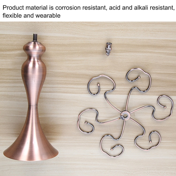 Iron Hanging Wine Glass Shelf Drain Rack Goose Egg Cup Holder, TC-1007