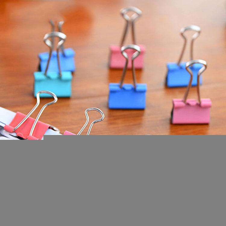 24pcs/Box Long Tail Ticket Clip Iron Clip File Clip, Random Color Delivery, 3 Box Long Tail Ticket Clip