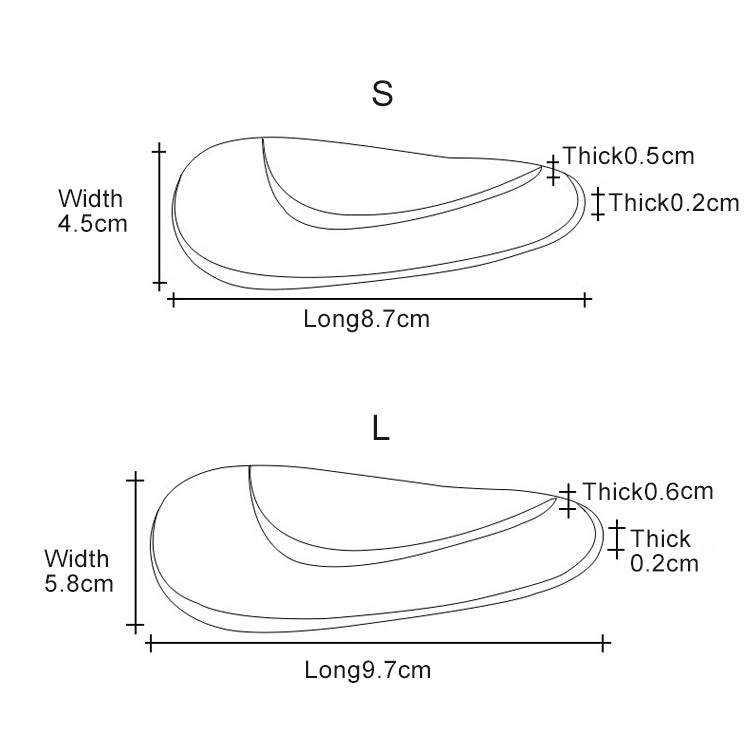 2 Pairs Kids Gel Insoles Orthopedic Arch Support Insoles for Child Shoes Flatfoot Corrector Pads Baby Toddler Insole, Size: S, Size: S
