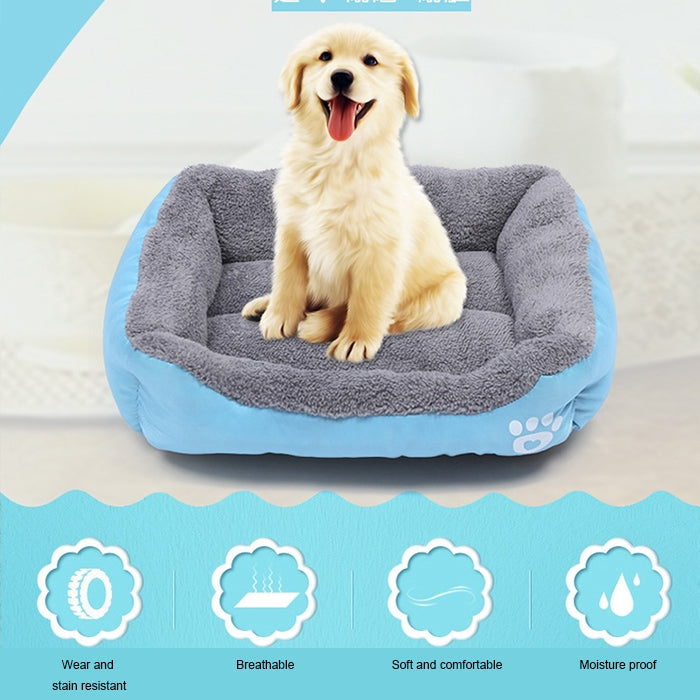 Animal Grain Four Seasons Genuine Warm Pet Dog Kennel Mat, Size: XL, 80×60×16cm, Size: XL, 80×60×16cm