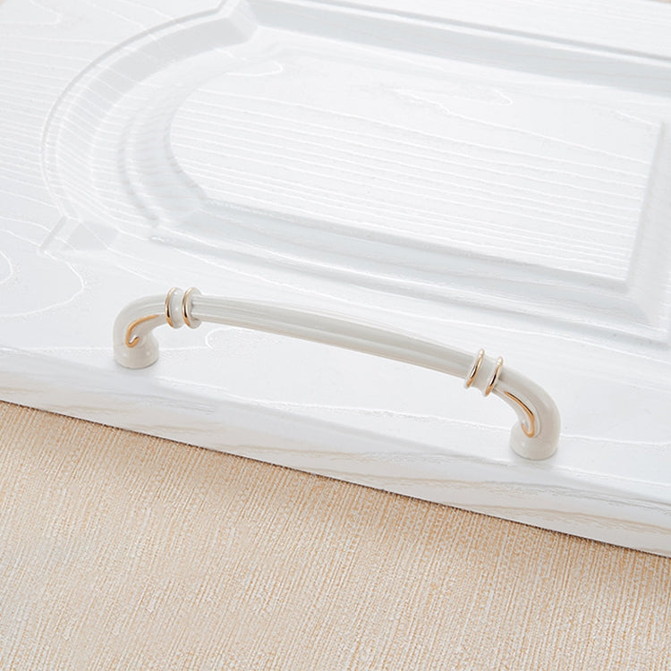 3 PCS 6569_128 Ivory Cabinet Wardrobe Handle, 6569_128
