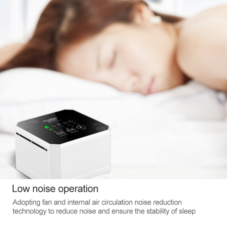 Nobico J008 Air Purifier Home Desktop Negative Ion Mini Purifier, J008 (White), J008