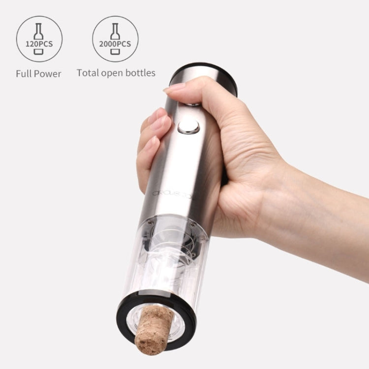 Original Xiaomi Youpin CIRCLE JOY Stainless Steel Dry Battery Electric Bottle Opener, Bottle Opener