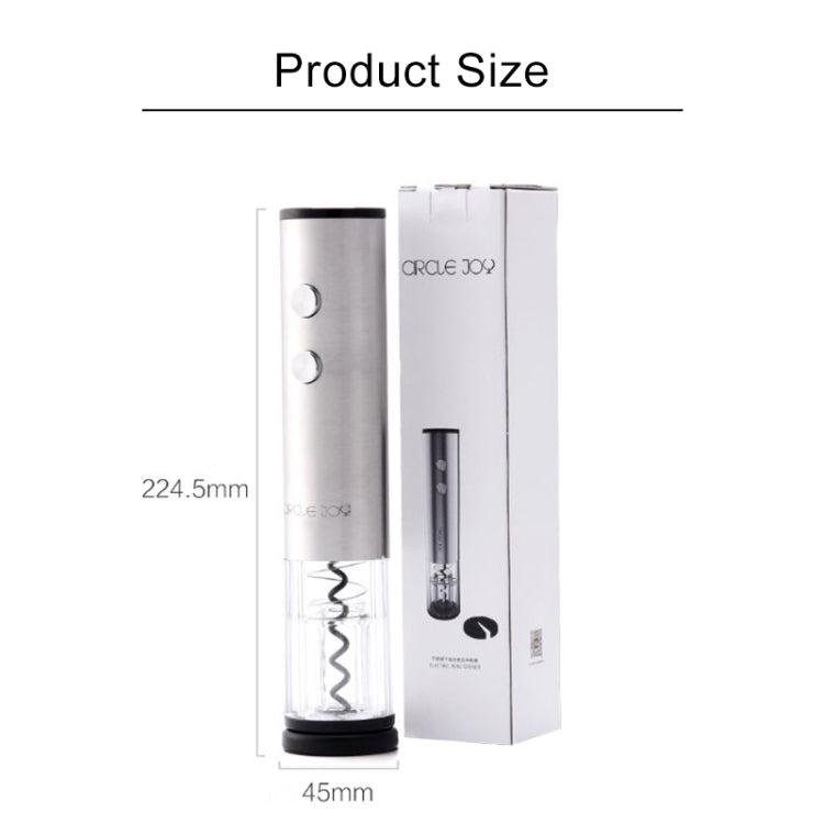 Original Xiaomi Youpin CIRCLE JOY Stainless Steel Dry Battery Electric Bottle Opener, Bottle Opener