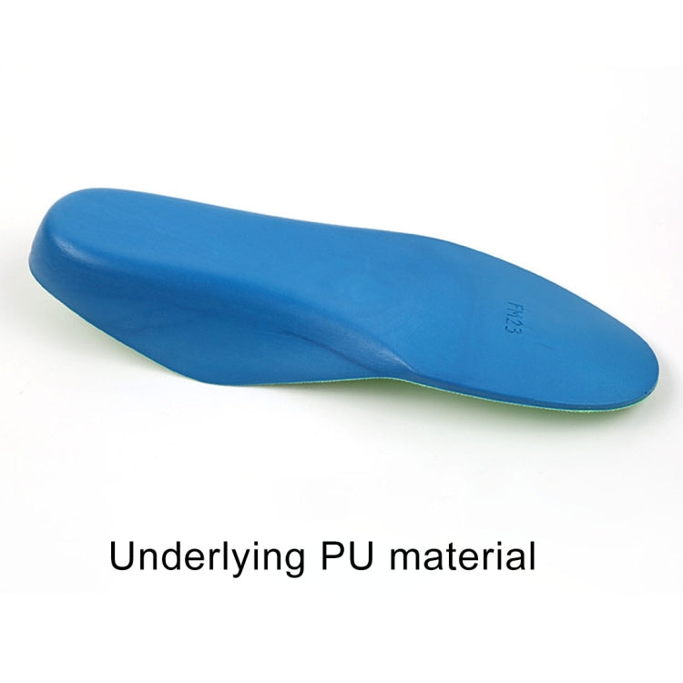 Children PU XO Leg Corrective Insole, Size: 23cm, Size: 23cm