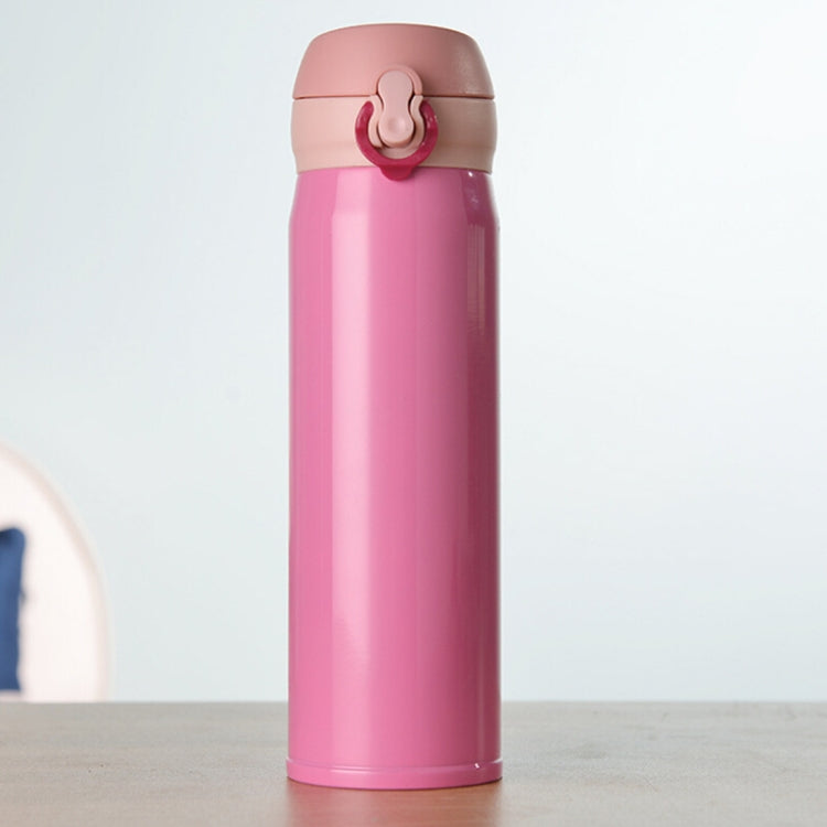 450ml Creative Portable Stainless Steel Vacuum Flask Vacuum Bottle, 450ml (Red)